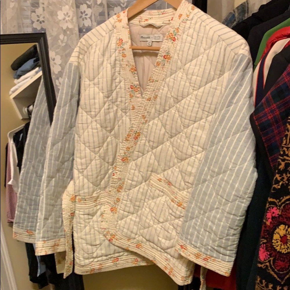 Madewell The Denim Project Wrap Jacket